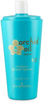 Kondicionér pre poškodené vlasy Kléral System Orchid Oil Instant Cream Conditioner - 1000 ml (201) + darček zadarmo