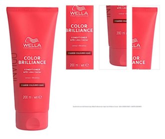 Kondicionér pre silné farbené vlasy Wella Professionals Invigo Color Brilliance Coarse - 200 ml (99350170067) + darček zadarmo 1