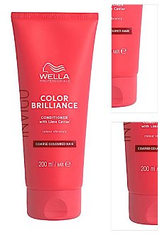 Kondicionér pre silné farbené vlasy Wella Professionals Invigo Color Brilliance Coarse - 200 ml (99350170067) + darček zadarmo 3