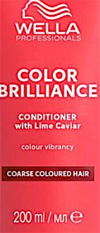 Kondicionér pre silné farbené vlasy Wella Professionals Invigo Color Brilliance Coarse - 200 ml (99350170067) + darček zadarmo 5