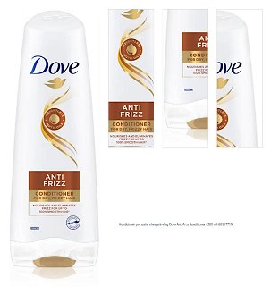 Kondicionér pre suché a krepaté vlasy Dove Anti-Frizz Conditioner - 200 ml (68517719) 1