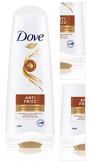 Kondicionér pre suché a krepaté vlasy Dove Anti-Frizz Conditioner - 200 ml (68517719) 3