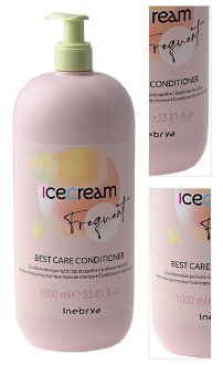 Kondicionér pre všetky typy vlasov Inebrya Ice Cream Frequent Best Care Conditioner - 1000 ml (771026380) + darček zadarmo 3