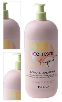 Kondicionér pre všetky typy vlasov Inebrya Ice Cream Frequent Best Care Conditioner - 1000 ml (771026380) + darček zadarmo 4