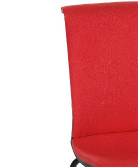 Konferenčná stolička Libon 4L BT - červená / čierna 6