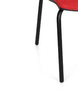 Konferenčná stolička Libon 4L BT - červená / čierna 8