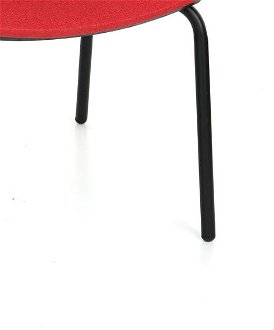 Konferenčná stolička Libon 4L BT - červená / čierna 9