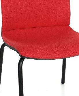 Konferenčná stolička Libon 4L BT - červená / čierna 5
