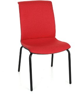Konferenčná stolička Libon 4L BT - červená / čierna 2