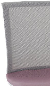 Konferenčná stolička Libon Cross WS - staroružová / sivá / biela 6