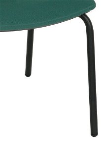 Konferenčná stolička s podrúčkami Libon 4L BT R1 - tmavozelená / čierna 9