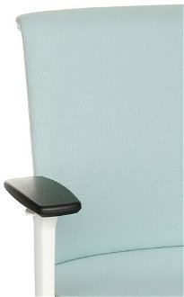Konferenčná stolička s podrúčkami Libon 4L WT R1 - mentolová / biela 6