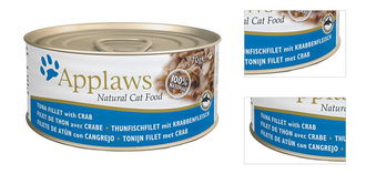 Konzerva Applaws Cat Tuna a Crab 70g 3