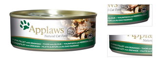 Konzerva Applaws Cat Tuna Fillet a Seaweed 70g 3