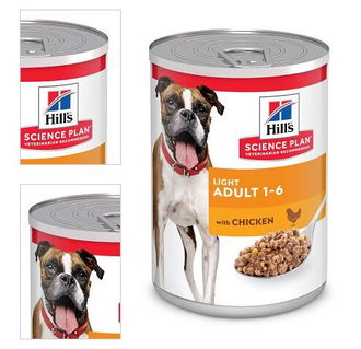 Konzerva Hill´s Science Plan Canine Adult light Chicken 370g 4