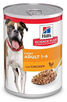 Konzerva Hill´s Science Plan Canine Adult light Chicken 370g