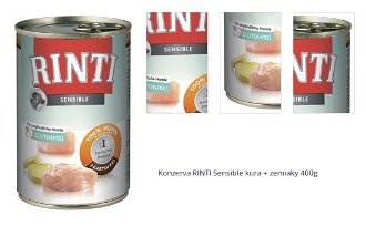 Konzerva RINTI Sensible kura + zemiaky 400g 1