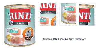 Konzerva RINTI Sensible kuře + bramory 1