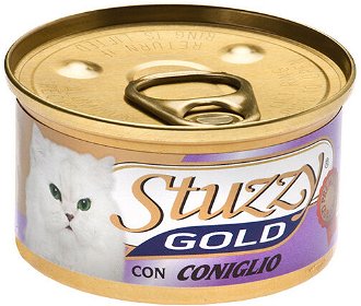 Konzerva STUZZY Cat Gold kralik 85g 2