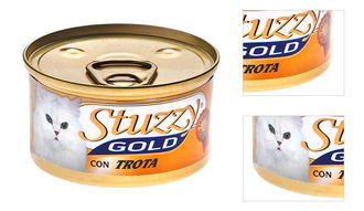 Konzerva STUZZY Cat Gold pstruh 85g 3