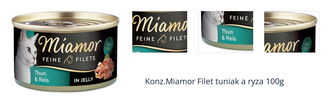 Konz.Miamor Filet tuniak a ryza 100g 1