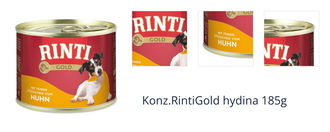 Konz.RintiGold hydina 185g 1