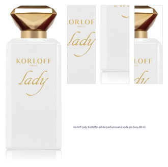 Korloff Lady Korloff in White parfumovaná voda pre ženy 88 ml 1