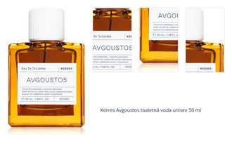 Korres Avgoustos toaletná voda unisex 50 ml 1