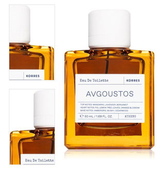 Korres Avgoustos toaletná voda unisex 50 ml 4