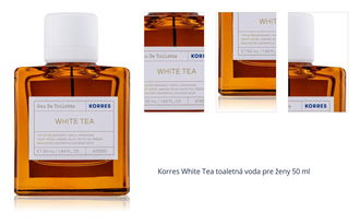 Korres White Tea toaletná voda pre ženy 50 ml 1