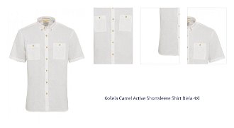 Košeľa Camel Active Shortsleeve Shirt Biela 4Xl 1