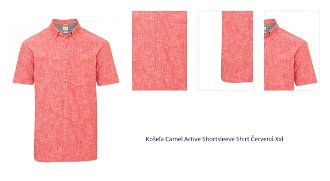 Košeľa Camel Active Shortsleeve Shirt Červená Xxl 1