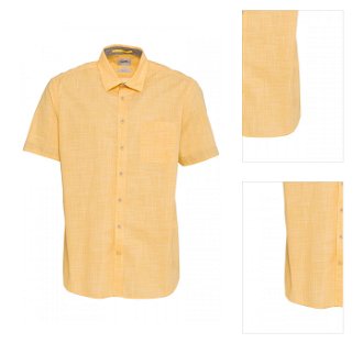 Košeľa Camel Active Shortsleeve Shirt Žltá M 3