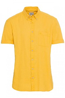 Košeľa Camel Active Shortsleeve Shirt Žltá S