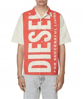 Košeľa Diesel S-Mac-22 Shirt Biela M