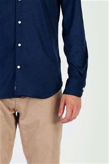 Košeľa La Martina Man L/S Shirt Wool Jersey Modrá Xxl 9