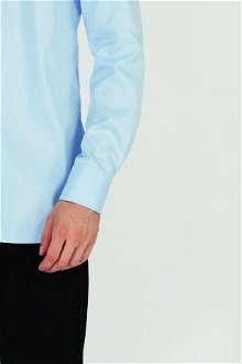 Košeľa La Martina Man Shirt Long Sleeves Wrinkle Modrá 41 9