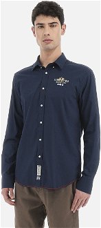 Košeľa La Martina Man Shirts L/S Oxford Modrá L