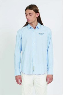 Košeľa La Martina Man Shirts L/S Oxford Modrá Xxxl