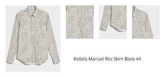 Košeľa Manuel Ritz Shirt Biela 44 1