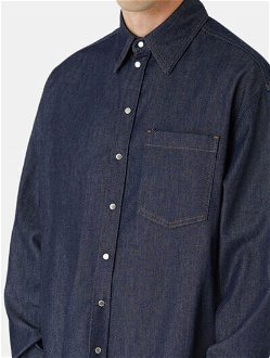 Košeľa Trussardi Oversized Denim Shirt Blue Modrá M 5