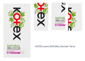KOTEX Liners NATURAL Normal+ 36 ks 1