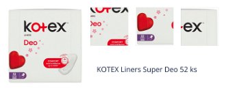 KOTEX Liners Super Deo 52 ks 1