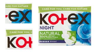 KOTEX NATURAL Night 6 ks 4