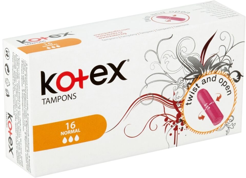 KOTEX tampóny Normal 16 ks