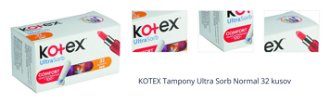 KOTEX Tampony Ultra Sorb Normal 32 kusov 1