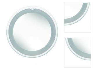 Kozmetické LED zrkadlo s prísavkou Kleine Wolke Flexy Light biela 5819114886 3