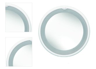 Kozmetické LED zrkadlo s prísavkou Kleine Wolke Flexy Light biela 5819114886 4