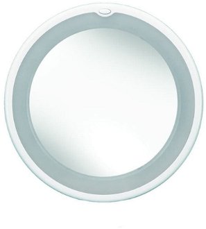 Kozmetické LED zrkadlo s prísavkou Kleine Wolke Flexy Light biela 5819114886