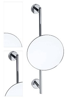Kozmetické zrkadielko Bemeta 20x51,5 cm chróm 116201792 4